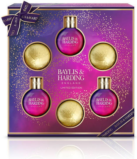 Baylis & Harding Fig & Pomegranate Σετ Περιποίησης για Καθαρισμό Σώματος 6τμχ
