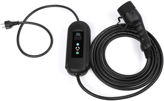 Andaiic Portable 3.5kW Charging Station with Built-in Cable Type 2