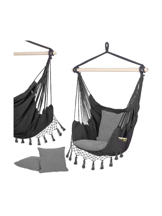 Single Hammock Gray 130x100cm