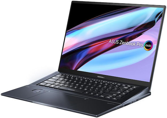 Asus Zenbook Pro 16X UX7602VI-MY034W 16" OLED Touchscreen 120Hz (Kern i9-13900H/32GB/1TB SSD/GeForce RTX 4070/W11 Startseite) Tech Black (ES Keyboard)