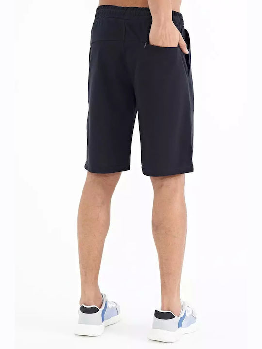 AIR JONES Men's Athletic Shorts Navy Blue