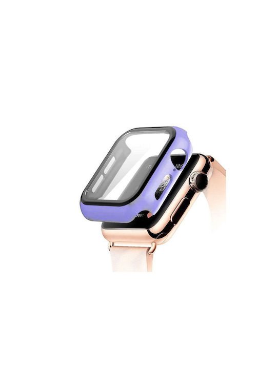 Προστατευτική Θήκη Τζαμάκι Apple Watch 45mm Λιλά Προστατευτική Θήκη Τζαμάκι Apple Watch 45mm Λιλά