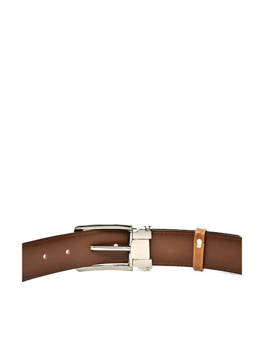Herren Gürtel Leder Braun