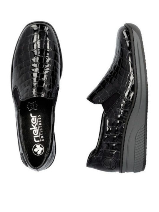 Ανατομικά Γυναικεία Slip-On Μαύρα