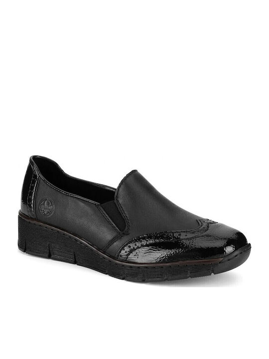 Anatomic Women's Black Slip-Ons