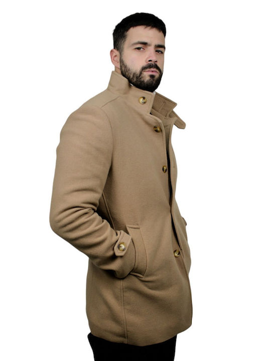 Artisti Italiani Men's Half Coat beige