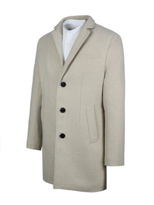 La Pupa Herren Mantel beige