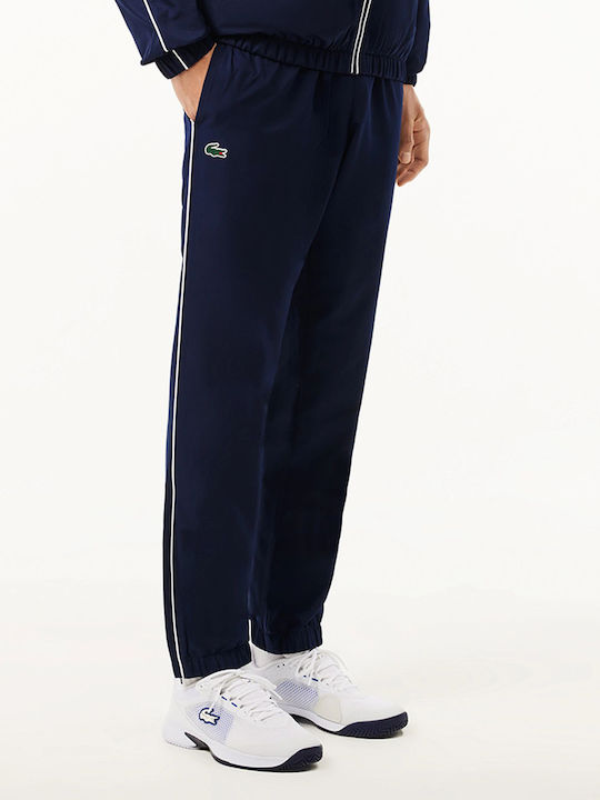 Лъскав с Ластик Navy Blue