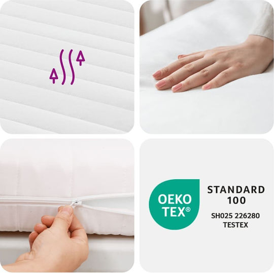 vidaXL Μονό Στρώμα 80x210x10cm