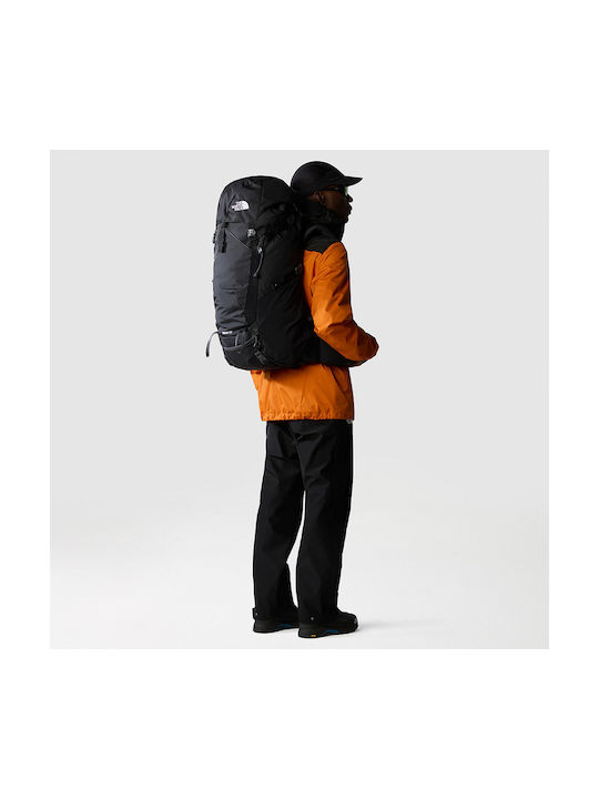 The North Face Terra 55 Планински раница 55лт Водоустойчива Черен