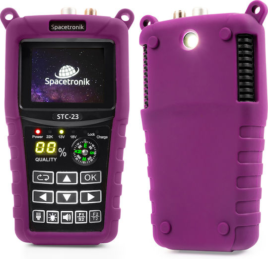 Satellite Meter Spacetronik Stc-23 Vf6800 Combo DVB-S2+T2/C