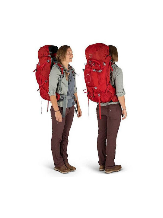 Osprey Ariel Plus 60 Rucsac de alpinism 60lt Roșu