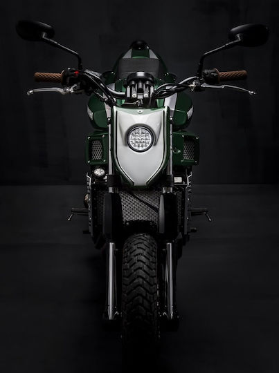 Moto Discovery Μπροστά Μάσκα Τιμονιού Μοτοσυκλέτας Enduro για BMW Racer για Yamaha XSR 700 Μαύρο