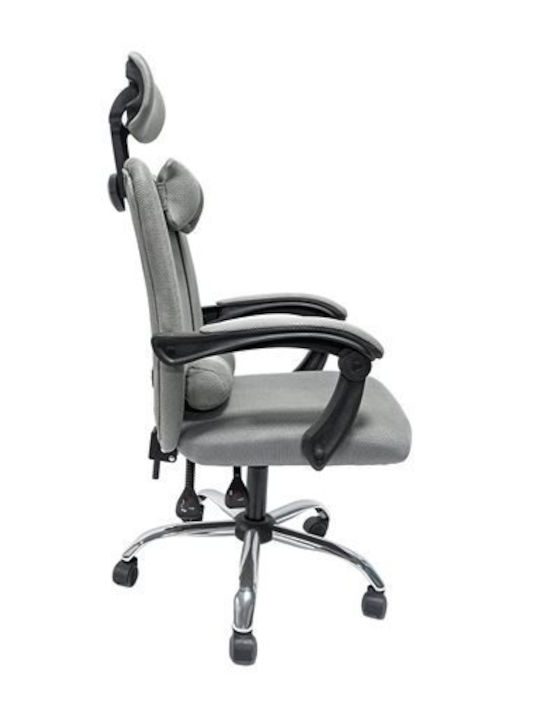 HomeMarkt Croner Office Chair with Recline Grey