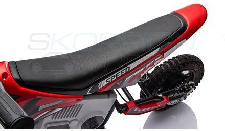 Kinder Motorrad Elektroantrieb Rot