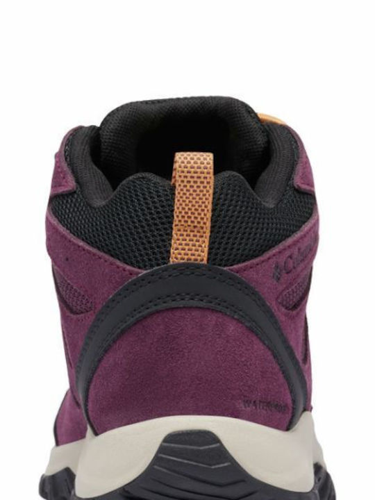 Columbia Women's Hiking Boots Waterproof Purple