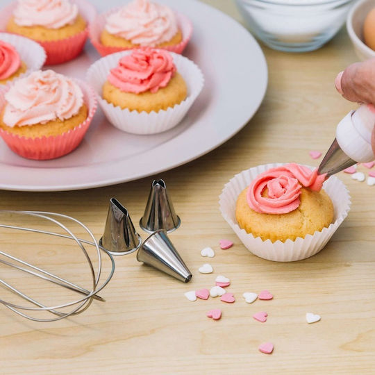 Set de Patiserie 83 Piese Șabloane Decorare Prăjituri