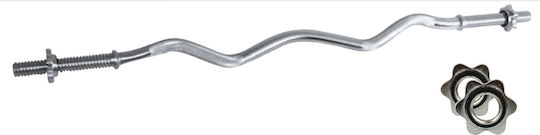 Toorx ​Curl Bar Φ25mm 4.5kg 120cm Length with Spinlock