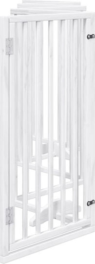 vidaXL Divider Dog in White Color 300 x 90 x 300cm