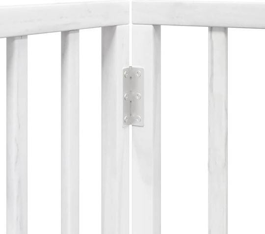 vidaXL Divider Dog in White Color 300 x 90 x 300cm