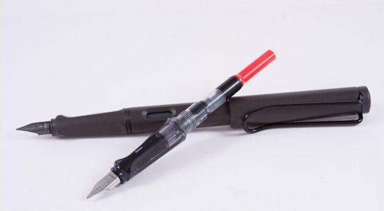 Lamy Safari Fountain Pen Fine Grey Plastic with Black Ink
