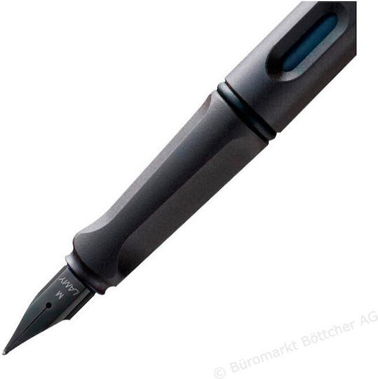 Lamy Safari Fountain Pen Extra Fine Grey Plastic with Black Ink
