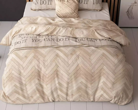 Sleeptime Elektrische Gitarren Doppelbett 200x220 Beige