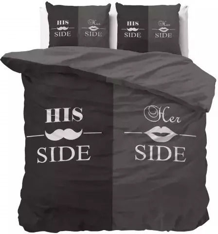 Sleeptime Duvet Cover Set Queen with 2 Pillowcases 240x220 Black