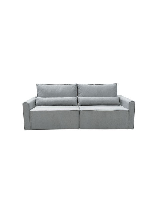 Lidra Canapea Cu Două Locuri Pat Gri 210x110x90cm E9937,1