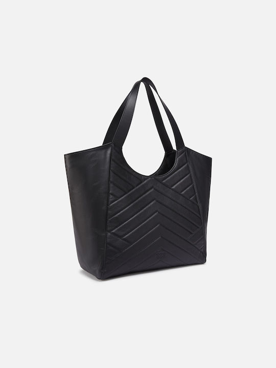 Pinko Leather Women's Bag Tote Black