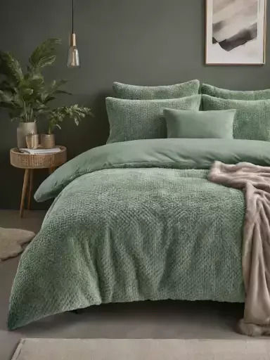 Sleeptime Duvet Cover Queen 240x220 Green