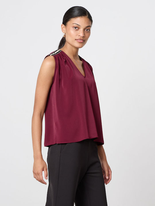 Passager Blouse Bordeaux 48014