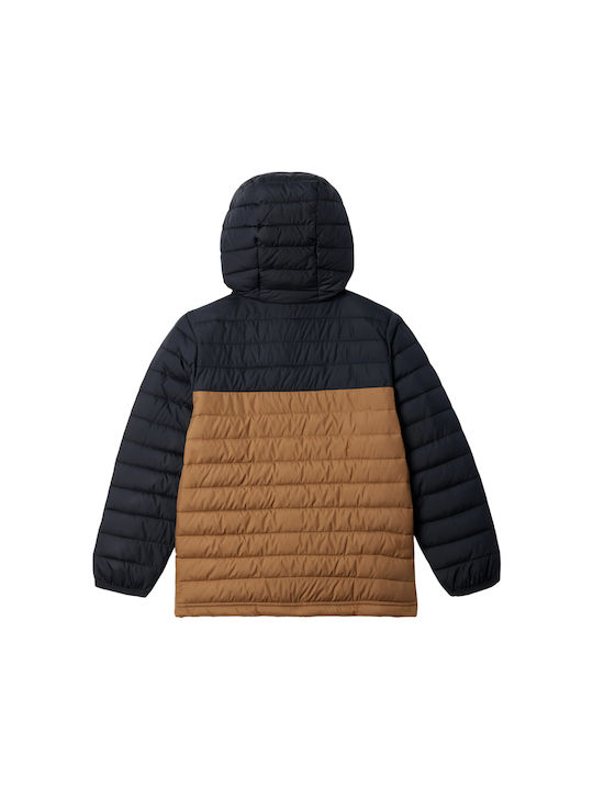 Columbia Kids Casual Jacket with Hood Black Lite Ii