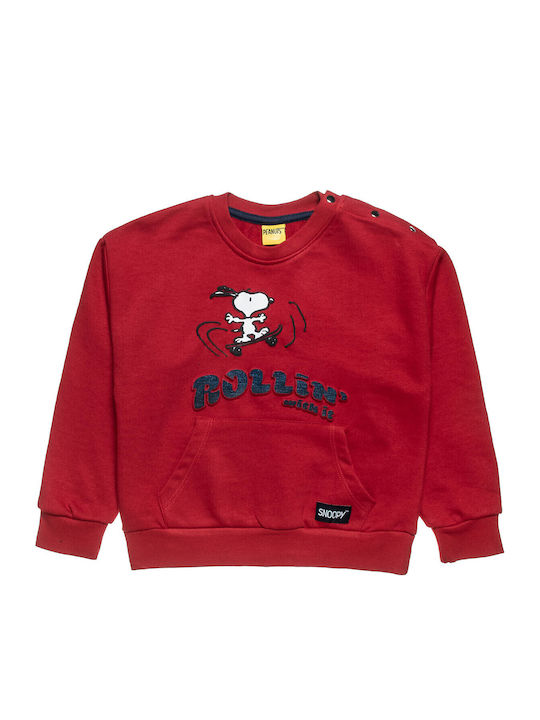 Детски Комплект Анцуг Червен 2 Бройки Snoopy