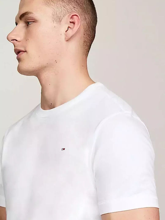 Men's Undershirt Short-sleeved in White Color