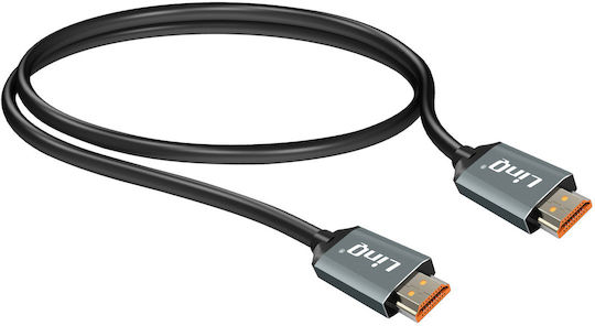 Hdmi 2.1 8k 120hz Ultra Hd Cable Ethernet Length 1.5m Hd-8k15 Linq Black