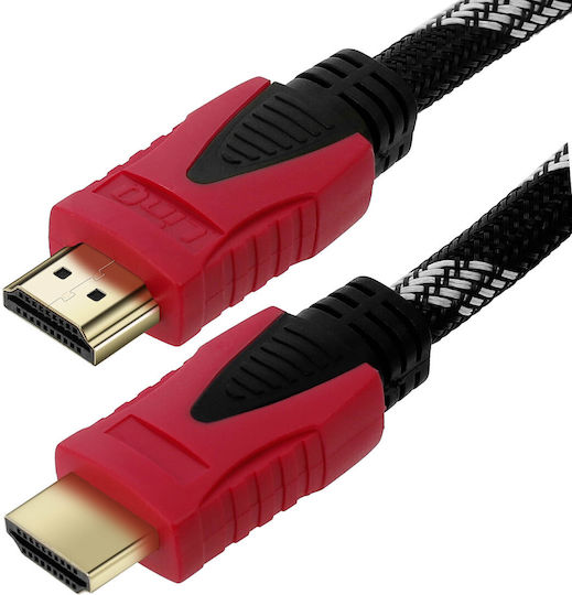 Linq Hdmi To Hdmi Male Video Cable 4k Full Hd High Speed 20m Black