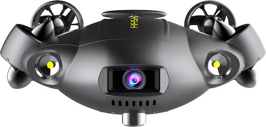 Qysea Fifish V6 Drohne Unterwasser mit 4K Kamera und Steuerung In schwarzer Farbe (Kabel 200m)