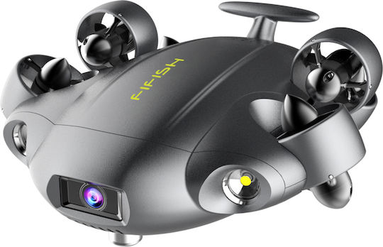 Qysea Fifish V6 Drohne Unterwasser mit 4K Kamera und Steuerung In schwarzer Farbe (Kabel 200m)