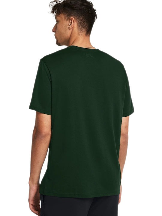 Under Armour T-shirt Forest Green, Baroque Green