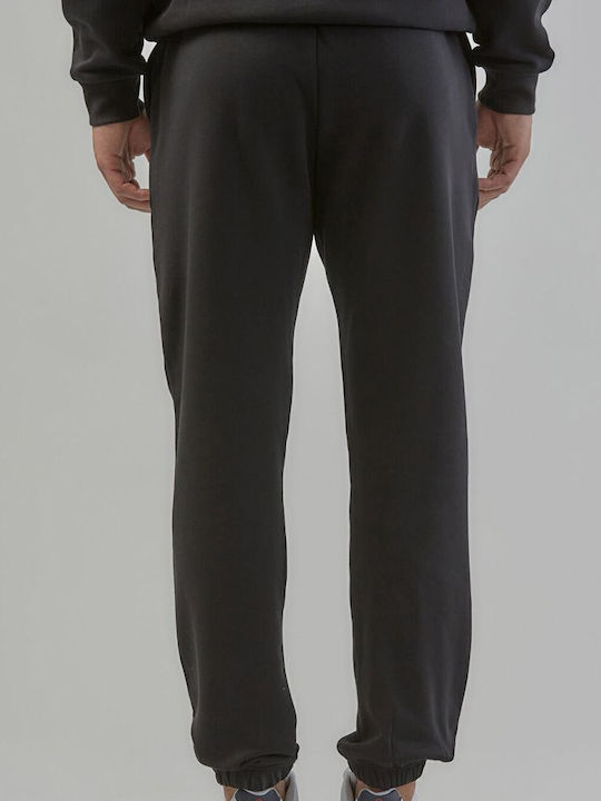 Pantaloni de trening cu Elastic Black