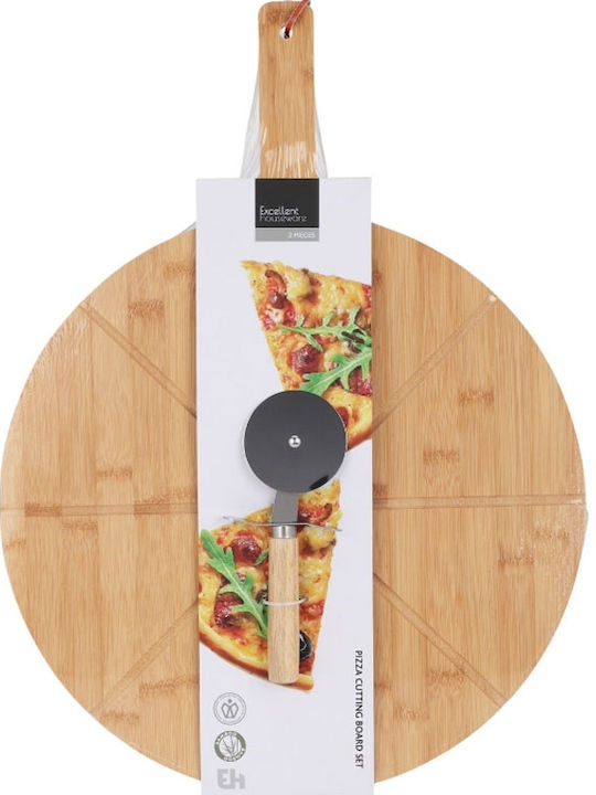 Excellent Houseware Πλατώ Σερβιρίσματος Πίτσας Ξύλινο 2τμχ Excellent Houseware Πλατώ Σερβιρίσματος Πίτσας Ξύλινο 2τμχ