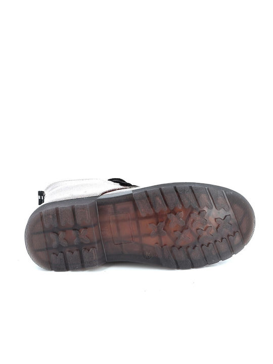 Kids Boots with Zipper Purple
