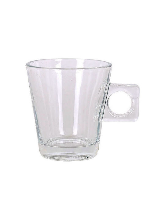 Tasse Glas Transparent 3Stück 4899888687290