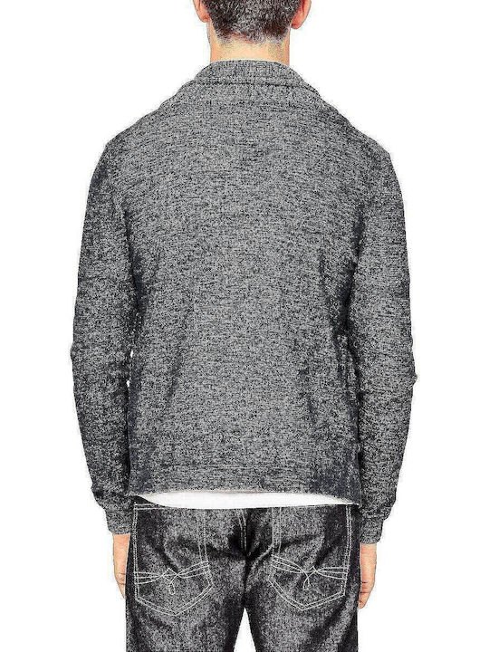Men's Knitted Cardigan Dark blue