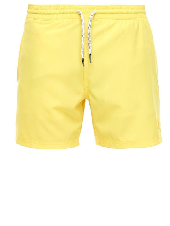 s.Oliver Men's Swimwear Shorts Yellow