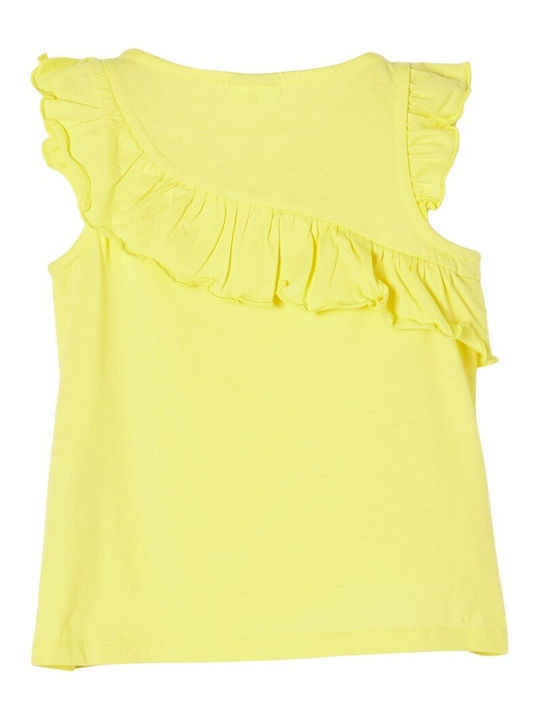 s.Oliver Children's Blouse Sleeveless Yellow