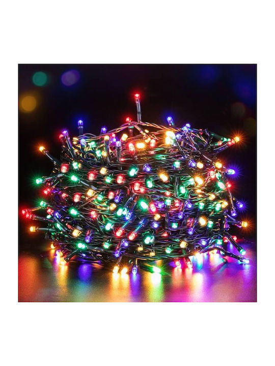 Instalație de Crăciun Tip Liniar 300 Leduri 30 M 240 V Multicolor