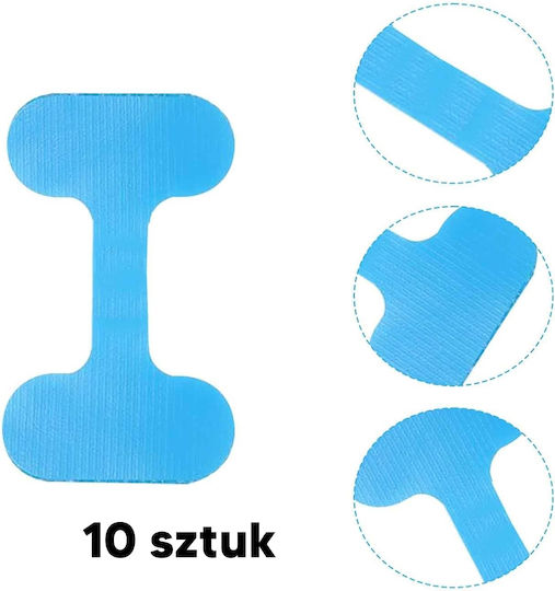 Set 10 Cable Labels Zola Nylon 6x3.5 Cm Multicoloured