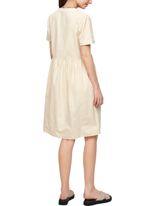 Midi Dress Beige